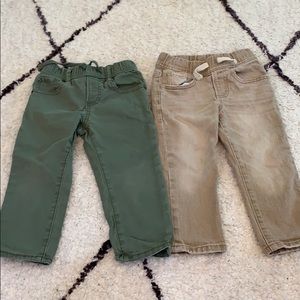 Two Gap Jeans - toddler boy 2 years